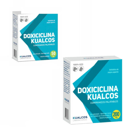 Doxiciclina Kualcos - Antibiótico para Perros y Gatos