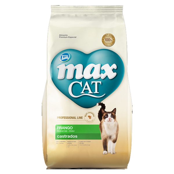 Max Professional Cat para Gatos Adultos Castrados 10 Kg