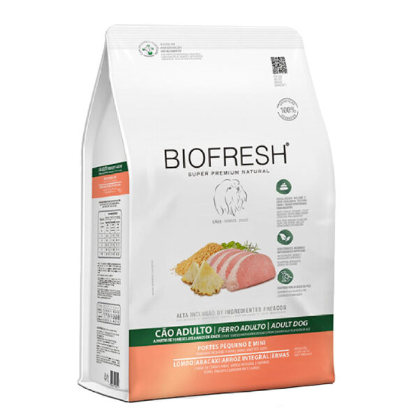 Biofresh Super Premium Perros Adultos Raza Pequeña Cerdo y Ananá