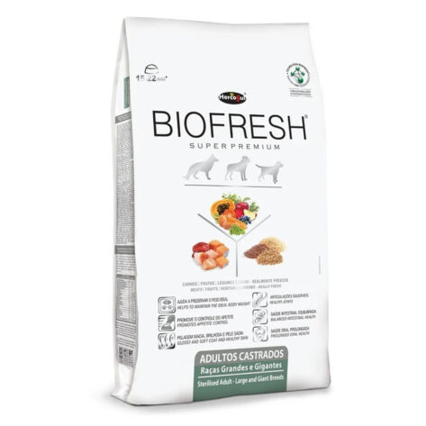 Biofresh Super Premium Perros Castrados Razas Grandes