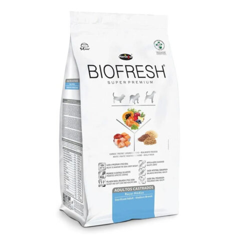 Biofresh Super Premium Perros Castrados Razas Medianas