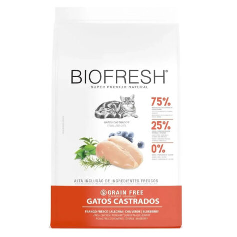 Biofresh Super Premium para Gatos Castrados Pollo