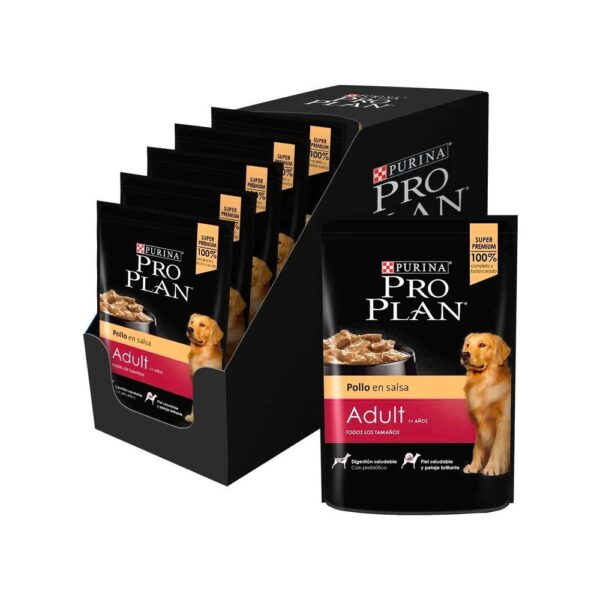 Alimento Húmedo Pro Plan Perros Adultos - Pollo en Salsa - Sachet