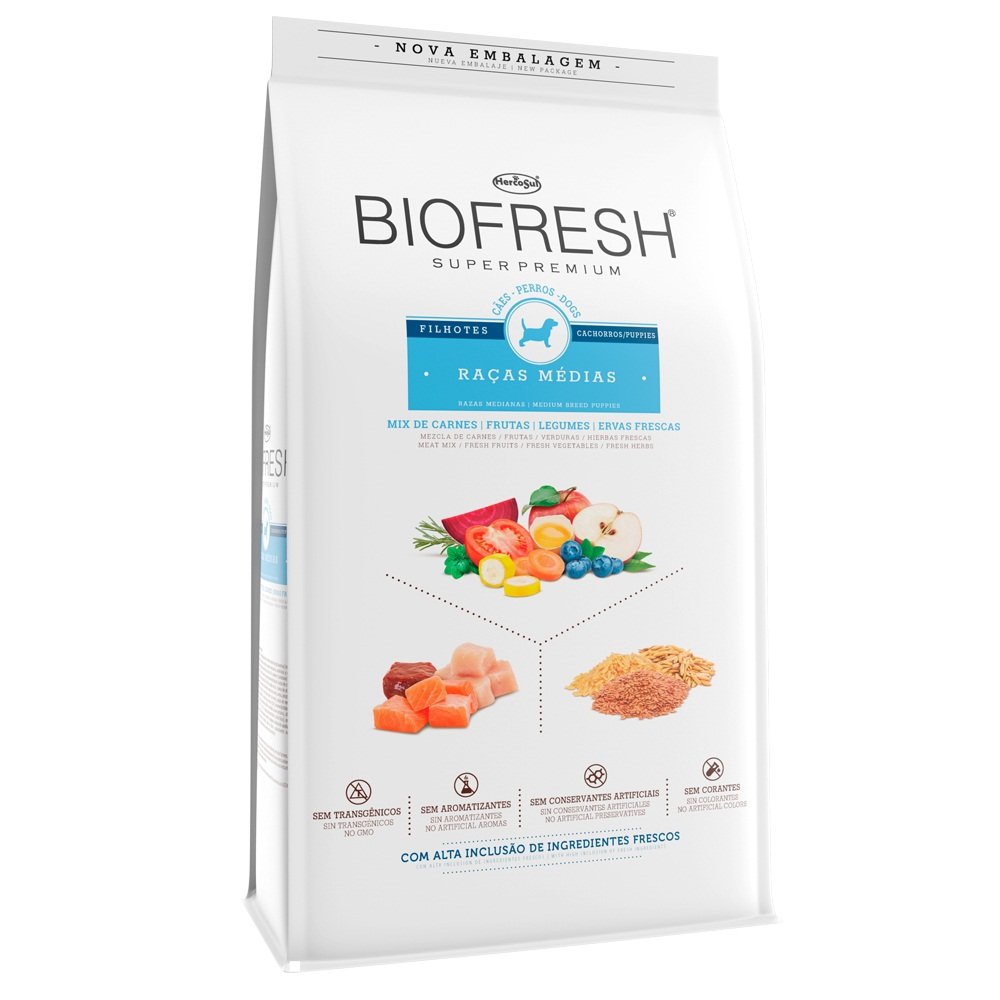 Biofresh-Cachorro-de-Raza-Mediana-3-Kg.jpg Biofresh Super Premium Cachorro de Raza Mediana 10,1 Kg - Imagen 1