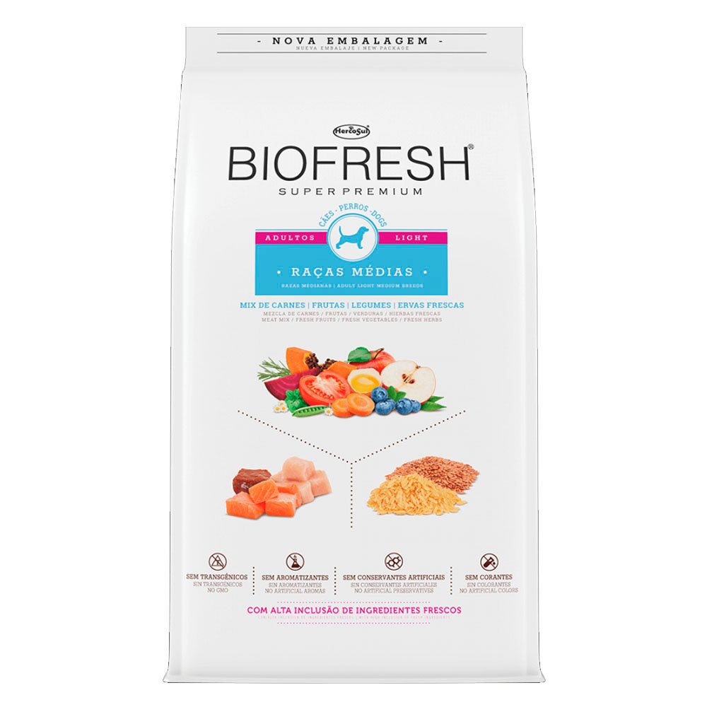 Biofresh-Super-Premium-Light-Razas-Medianas.jpg Biofresh Super Premium Light Razas Medianas 3 Kg - Imagen 1