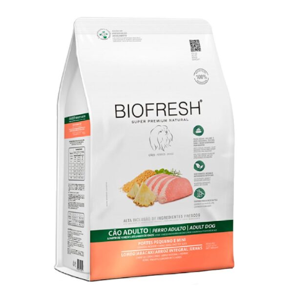 Biofresh Super Premium Perros Adultos Raza Pequeña Cerdo y Ananá 1 Kg