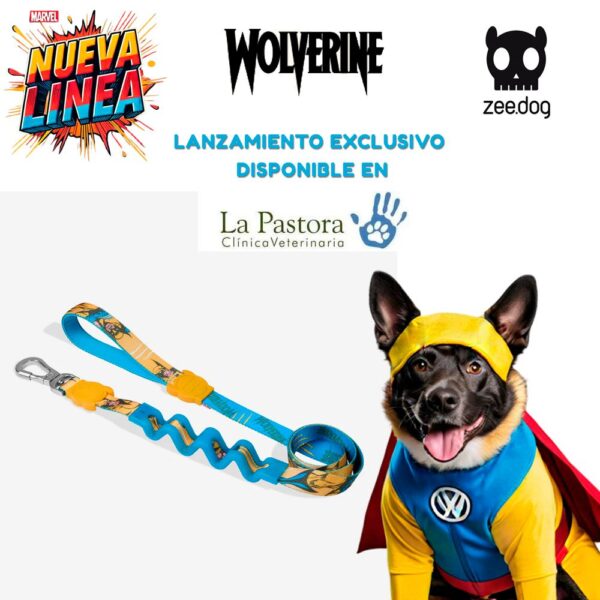 Correa Ruff (M, L) Wolverine (Marvel) Zee.Dog - Edición Limitada