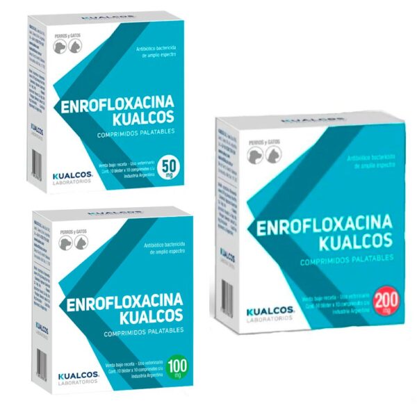Enrofloxacina Kualcos - Perros y Gatos