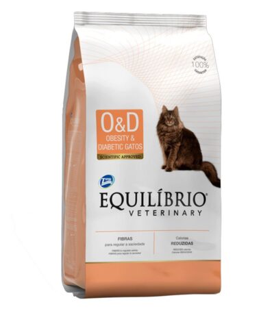 Equilibrio Veterinary Obesity & Diabetic para Gatos