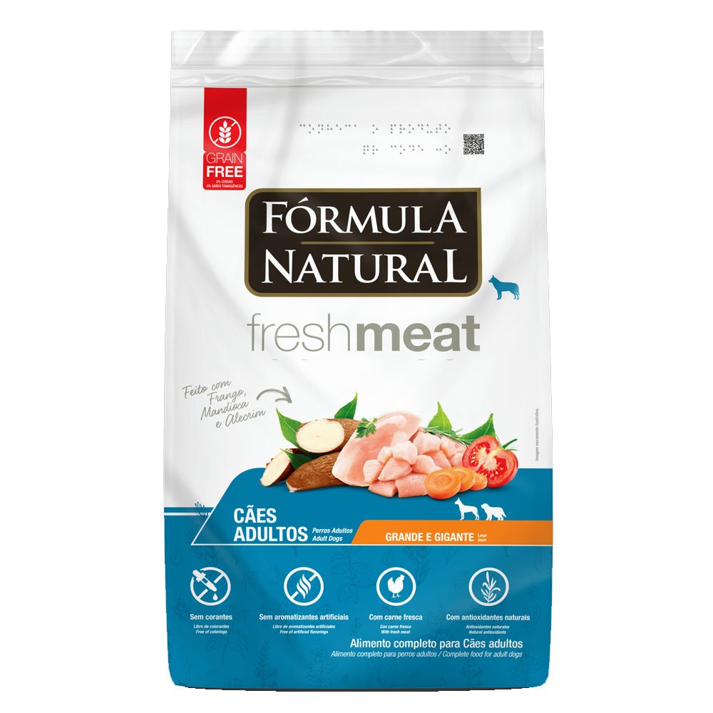 Formula-Natural-Adulto-de-Raza-Grande-y-Gigante.jpg Formula Natural Adulto de Raza Grande y Gigante 12 Kg - Imagen 1