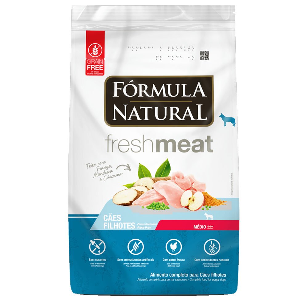 Formula-Natural-Cachorro-de-Raza-Mediana.jpg Formula Natural Cachorro de Raza Mediana 12 Kg - Imagen 1