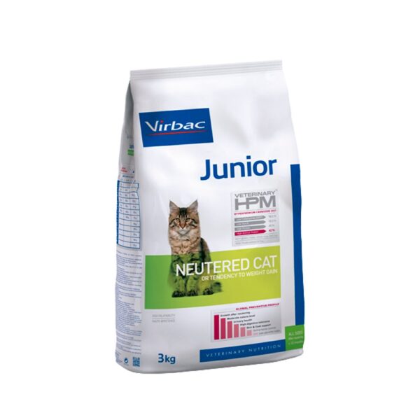 HPM Virbac Junior Cat Gatos Esterilizados 3 Kg