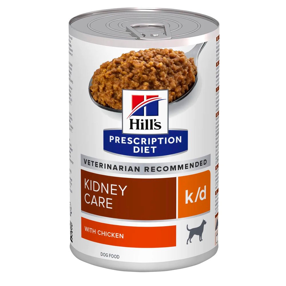 Hills-Prescription-Diet-k-d-Kidney-Care-para-Perros-Adultos.jpg Hill’s Prescription Diet k/d Kidney Care para Perros Adultos - Lata 370 gr. - Imagen 1