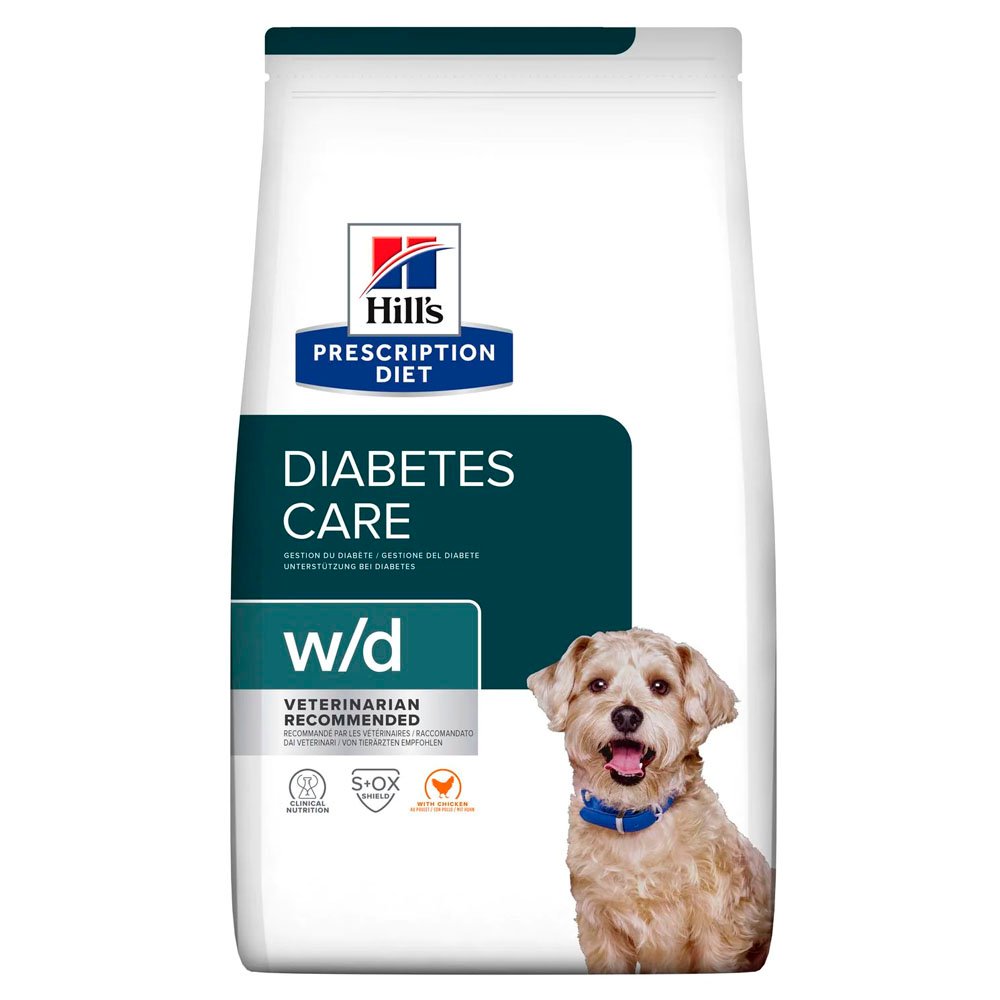 Hills-Prescription-Diet-w-d-Digestion-Peso-Diabetes-para-Perros-Adultos.jpg Hill's Prescription Diet w/d Digestion/Peso/Diabetes para Perros Adultos 3,9 Kg - Imagen 1