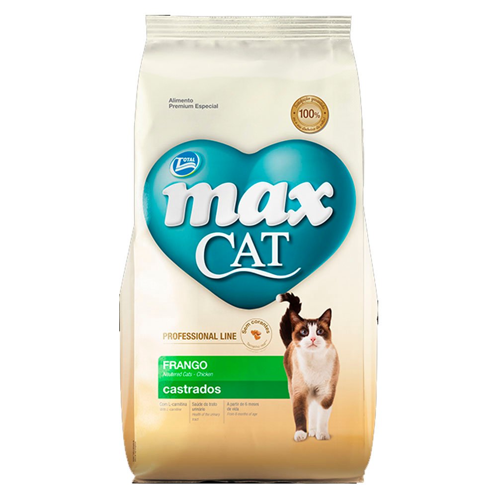 Max-Professional-Cat-para-Gatos-Adultos-Castrados.jpg Max Professional Cat para Gatos Adultos Castrados 10 Kg - Imagen 1