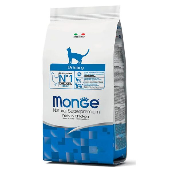 Monge Gatos Adultos Urinary con Pollo 1,5 Kg