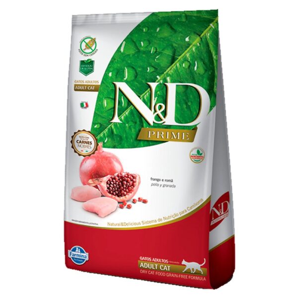 N&D Grain Free Prime para Gatos Adultos 7,5 kg