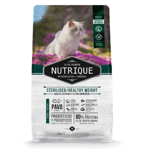 Nutrique Gatos Adultos Castrados - Sterilized Healthy Weight 7,5 Kg