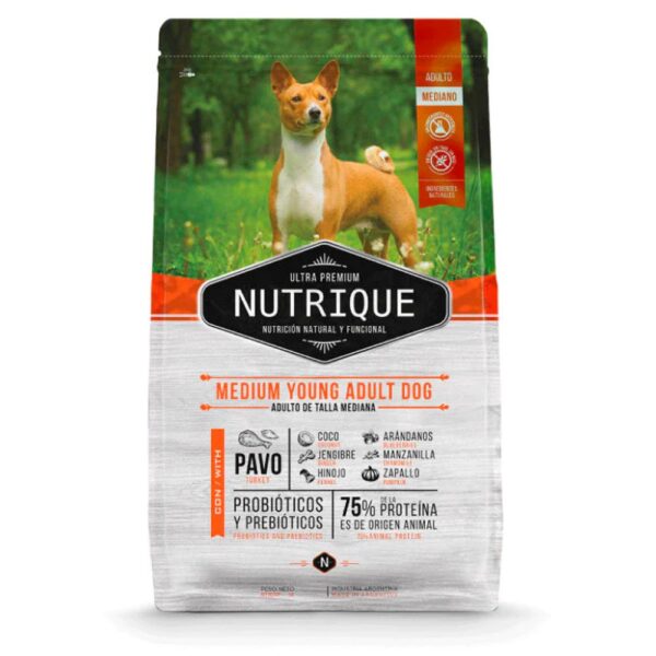 Nutrique Perros Adultos de Razas Medianas 3 Kg