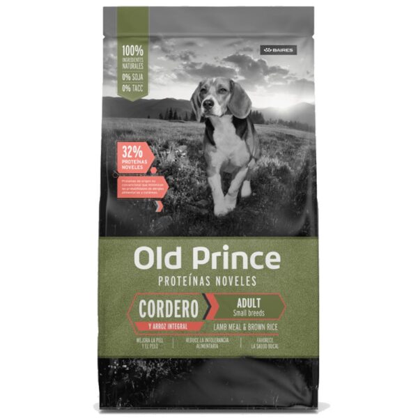Old Prince Proteínas Noveles Adultos (Raza Pequeña) CORDERO Y ARROZ INTEGRAL 3 Kg