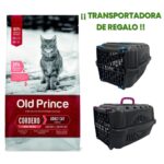 Old Prince Proteínas Noveles Gato Adulto CORDERO Y ARROZ INTEGRAL 7,5 Kg (TRANSPORTADORA DE REGALO!!)
