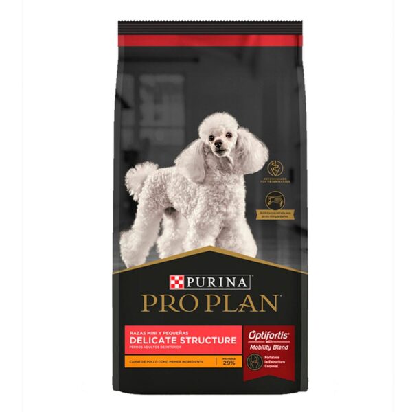 Pro Plan Delicate Structure Perros Adultos de Razas Mini y Pequeñas 1 Kg