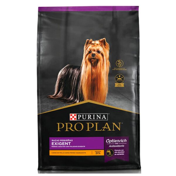 Pro Plan Exigent Perros de Razas Pequeñas 7,5 Kg