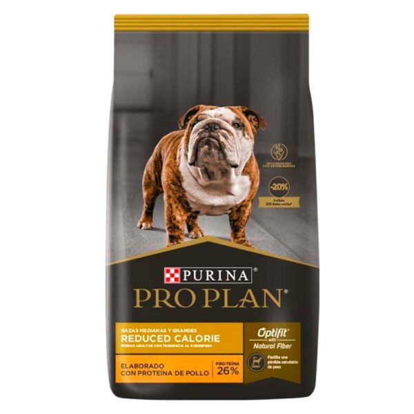 Pro Plan Reduced Calorie Perros de Razas Medianas y Grandes 15 Kg