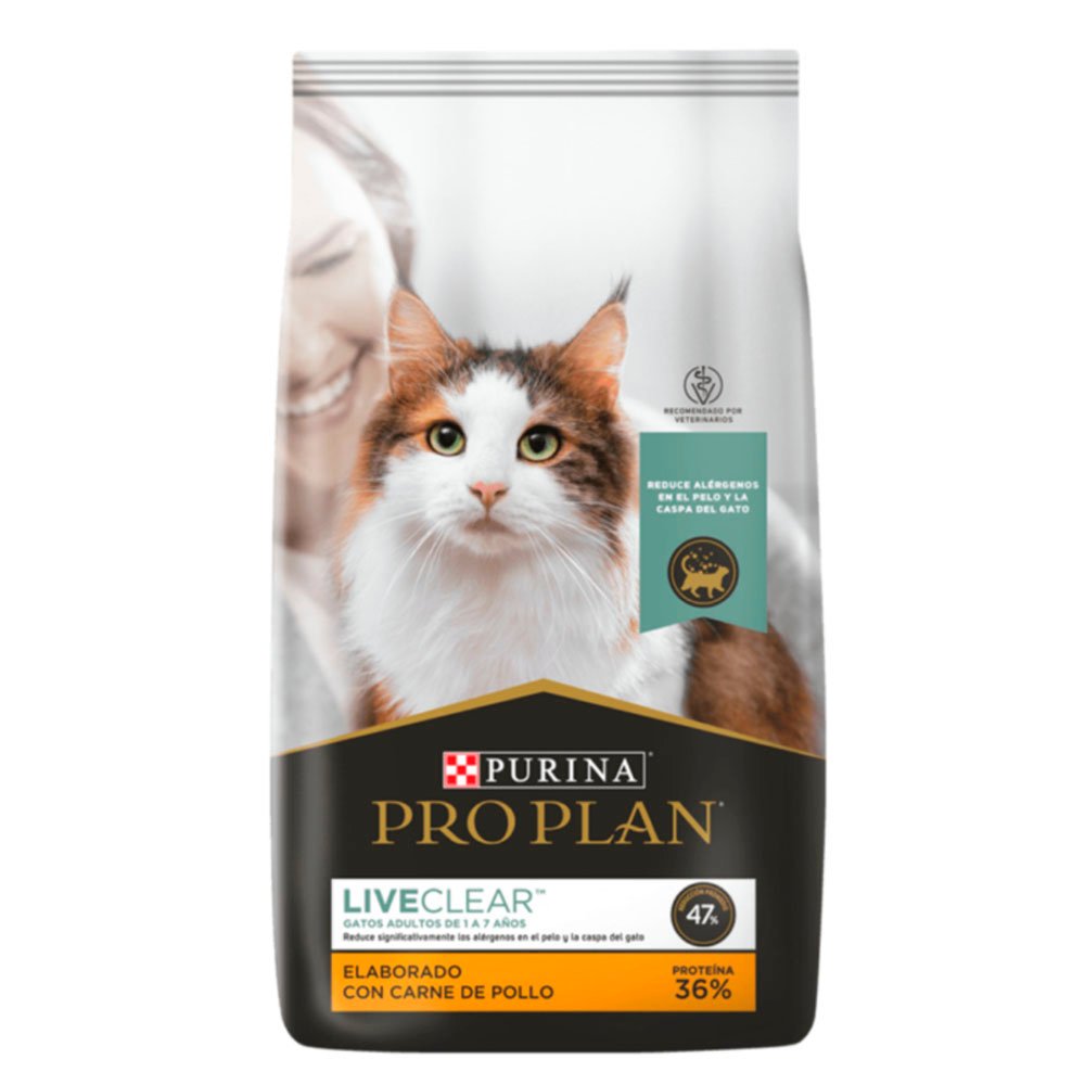 Pro-Plan-para-Gatos-Adultos-Live-Clear-Reductor-de-Alergenos.jpg Pro Plan para Gatos Adultos Live Clear - Reductor de Alérgenos 3 Kg - Imagen 1