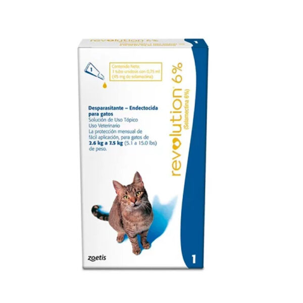Revolution Gatos – Antiparasitario spot-on para felinos