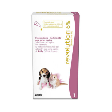 Revolution Cachorros – Antiparasitario spot-on de amplio espectro