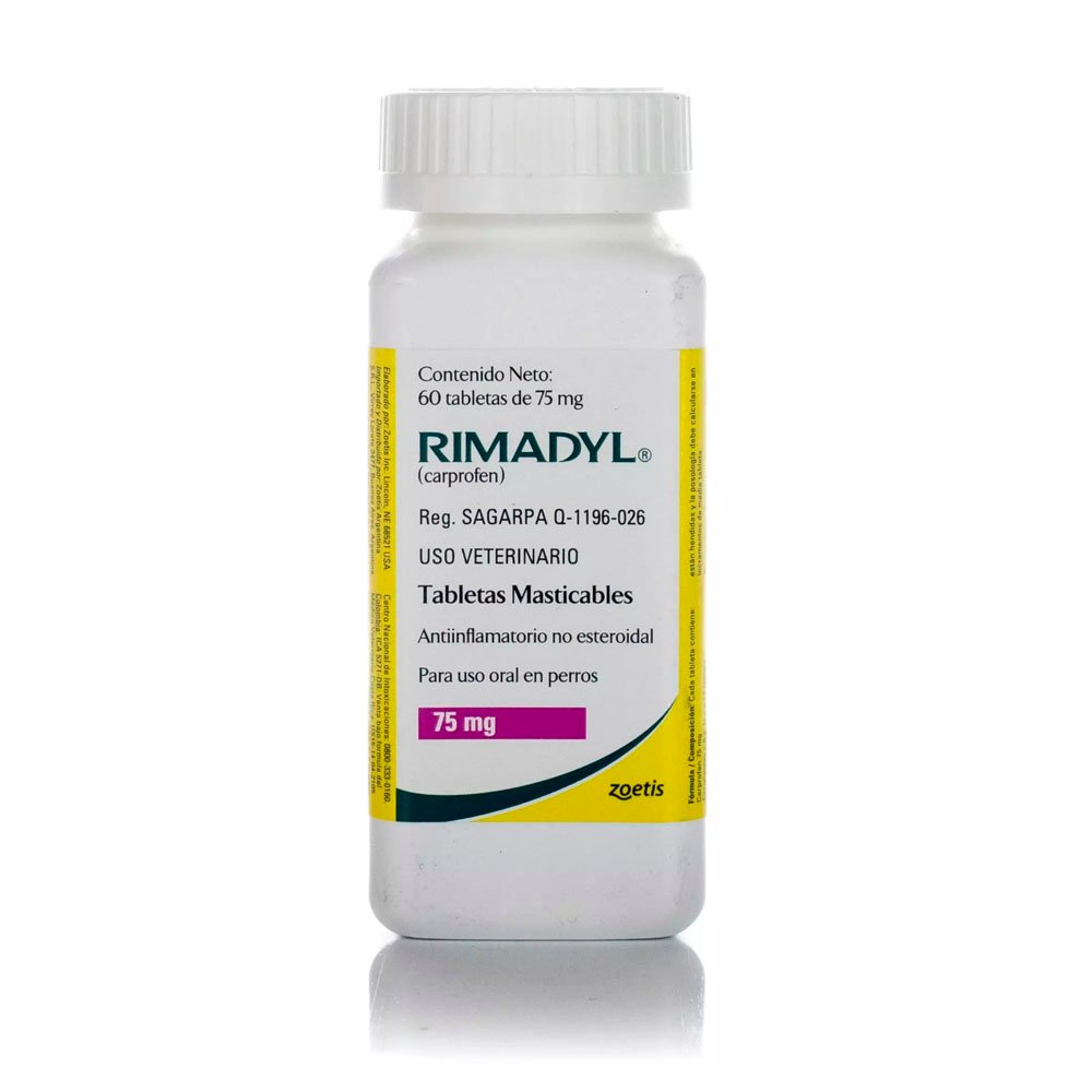 Rimadyl-masticable-75-mg-Antiinflamatorio-AINE-para-Perros.jpg Rimadyl masticable 75 mg - Antiinflamatorio AINE para Perros - Imagen 1