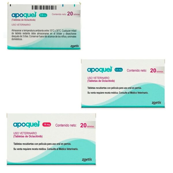 Apoquel Tabletas para Dermatitis Alérgica - Perros