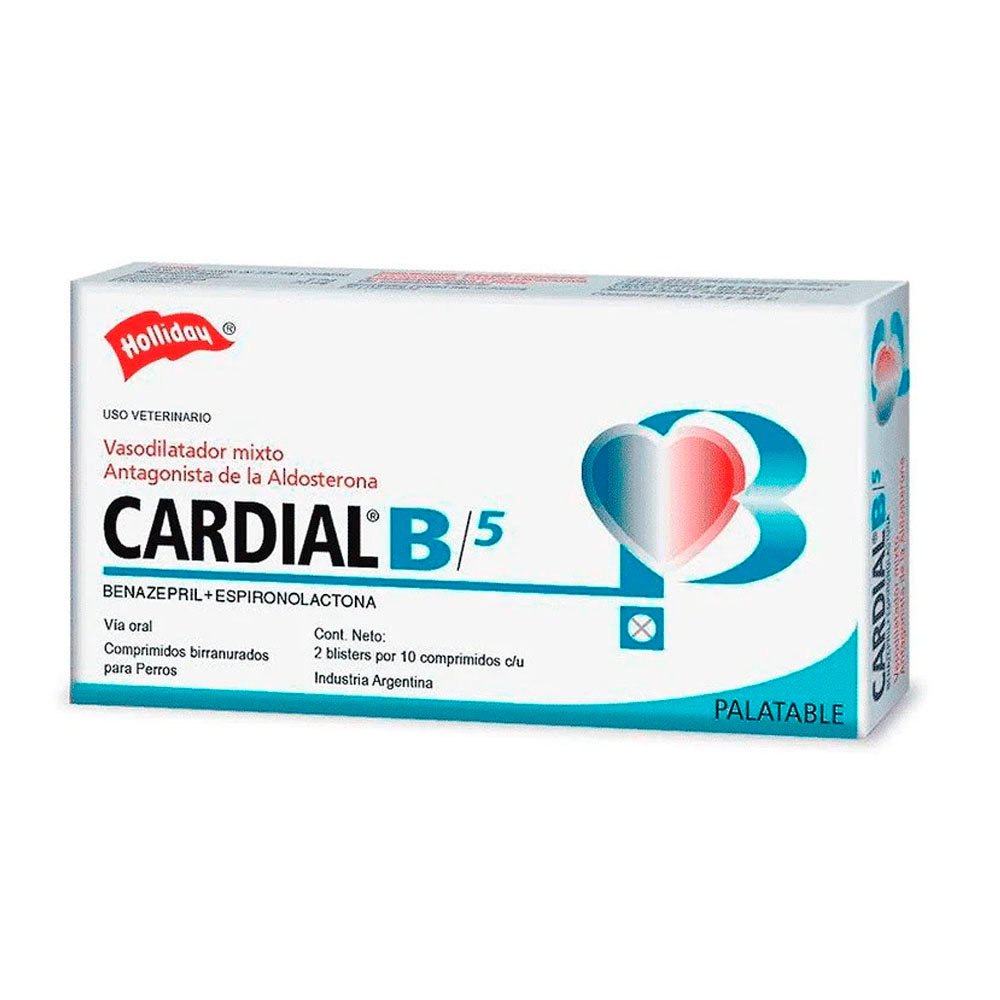 cardial-b5-vasodilatador-perros.jpg Cardial B5 Vasodilatador – Perros - Imagen 1