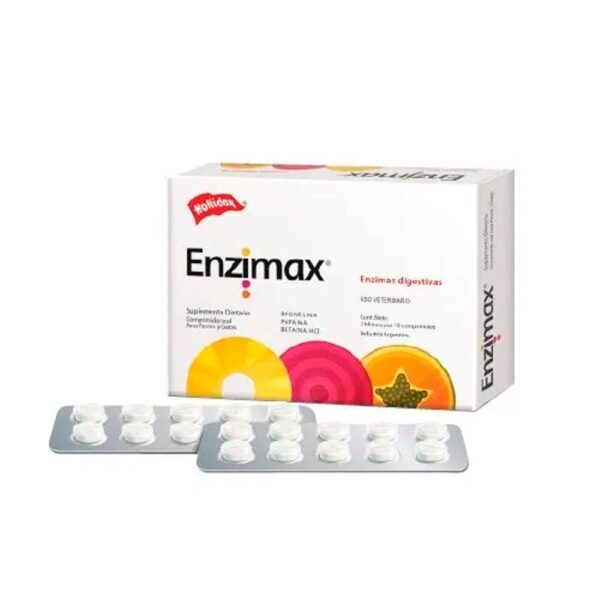 Enzimax Suplemento Digestivo – Perros y Gatos
