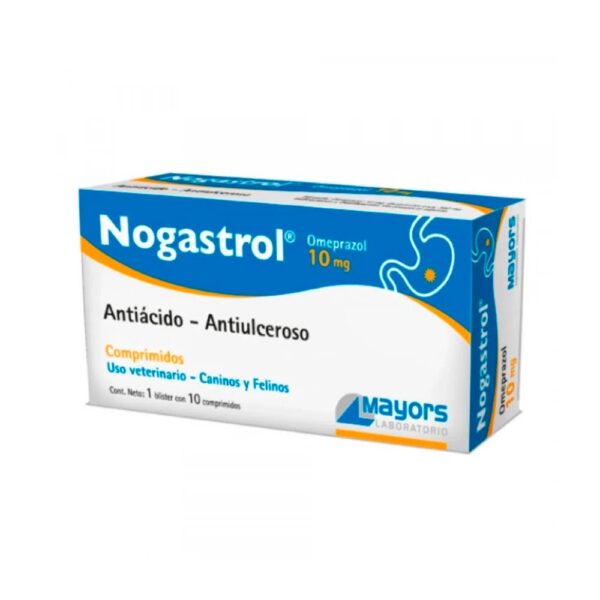 Nogastrol Antiácido y Antiulceroso – Perros y Gatos