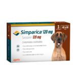 Pastilla Simparica 120 mg – Perros 40 a 60 Kg