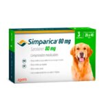 Pastilla Simparica 80 mg – Perros 20 a 40 Kg