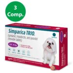 Pastilla Simparica Trio – Perros 2,5 a 5 Kg - Imagen 3