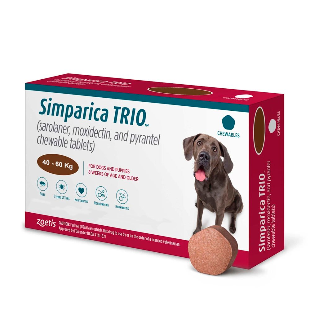 pastilla-simparica-trio-perros-40-a-60-kg.jpg Pastilla Simparica Trio – Perros 40 a 60 Kg - Imagen 1