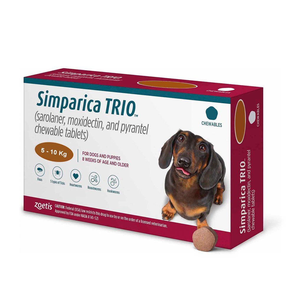 pastilla-simparica-trio-perros-5-a-10-kg.jpg Pastilla Simparica Trio – Perros 5 a 10 Kg - Imagen 1