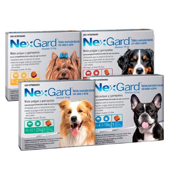 Pastillas Antipulgas Nexgard