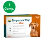 Pastilla Simparica 20 mg – Perros 5 a 10 Kg - Imagen 2