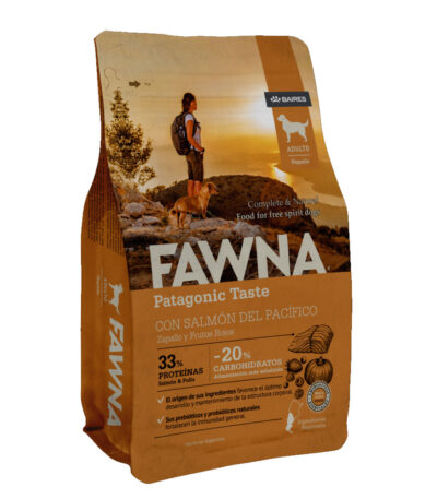 Fawna Perro Adulto Pequeño con Salmón del Pacífico, Zapallo y Frutos Rojos