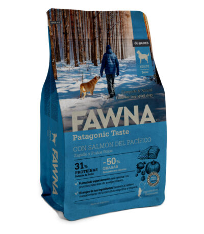 Fawna Perro Adulto Senior con Salmón del Pacífico, Zapallo y Frutos Rojos