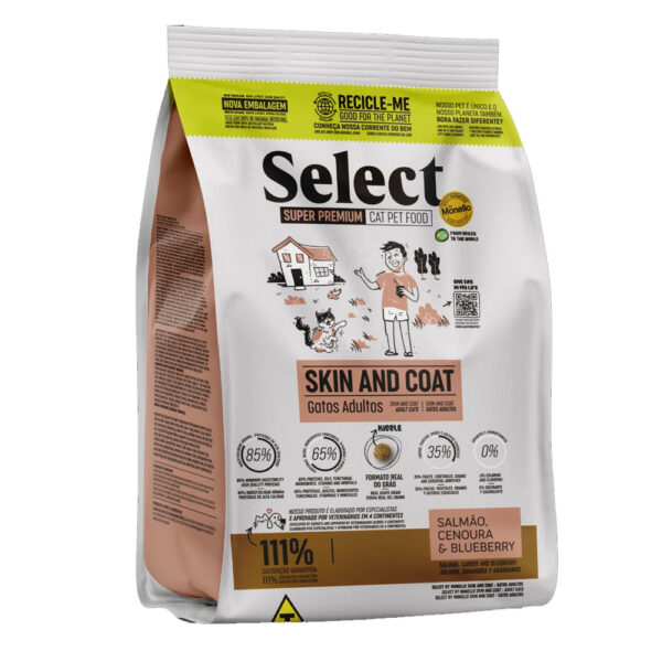 Select Gatos Adultos Skin & Coat