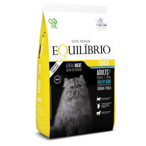 Equilibrio Gatos Senior con Pollo