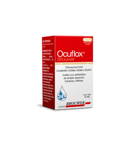 Ocuflox – Colirio Antibiótico para Perros, Gatos y Equinos