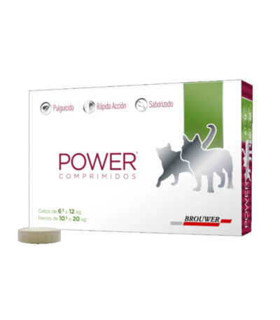 Power Comprimidos 10,1 a 20 kg Perros / 6,1 a 12 kg Gatos