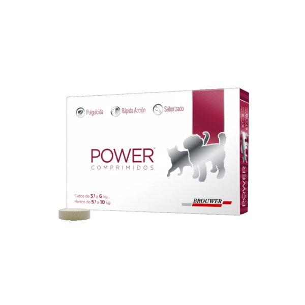 Power Comprimidos 5-1 a 10 kg Perros - 3-1 a 6 kg Gatos
